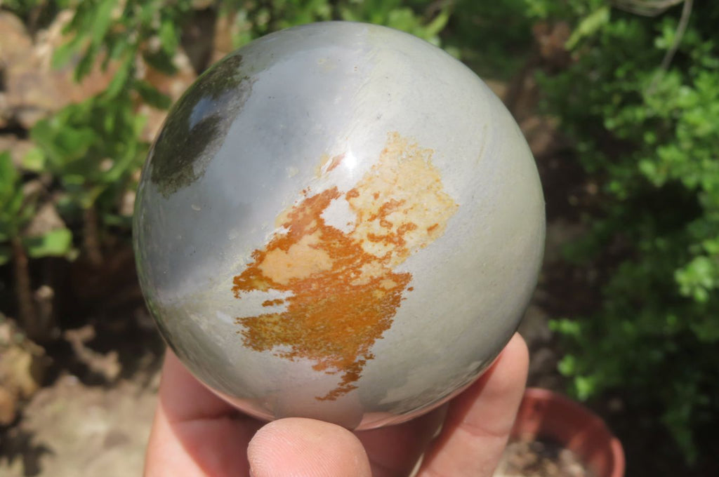 Polished Polychrome Jasper Spheres x 3 From Madagascar - Toprock Gemstones and Minerals 