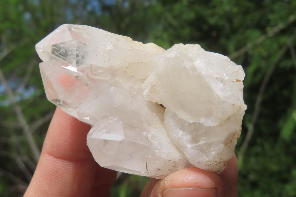 Natural Clear Quartz Clusters x 35 From Madagascar - Toprock Gemstones and Minerals 