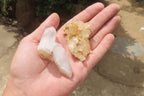 Natural Clear Quartz Clusters x 35 From Madagascar - Toprock Gemstones and Minerals 