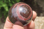 Polished Red Jasper Spheres x 12 From Northern Cape, South Africa - Toprock Gemstones and Minerals 
