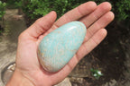 Polished Amazonite Standing Free Forms x 12 From Zimbabwe - Toprock Gemstones and Minerals 