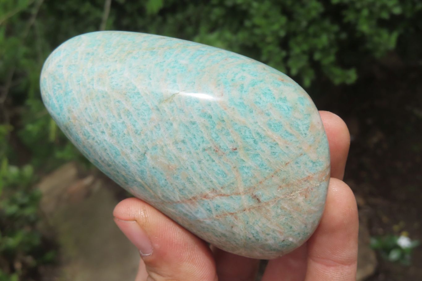 Polished Amazonite Standing Free Forms x 12 From Zimbabwe - Toprock Gemstones and Minerals 