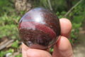 Polished Red Jasper Spheres x 12 From Northern Cape, South Africa - Toprock Gemstones and Minerals 