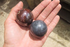 Polished Red Jasper Spheres x 12 From Northern Cape, South Africa - Toprock Gemstones and Minerals 