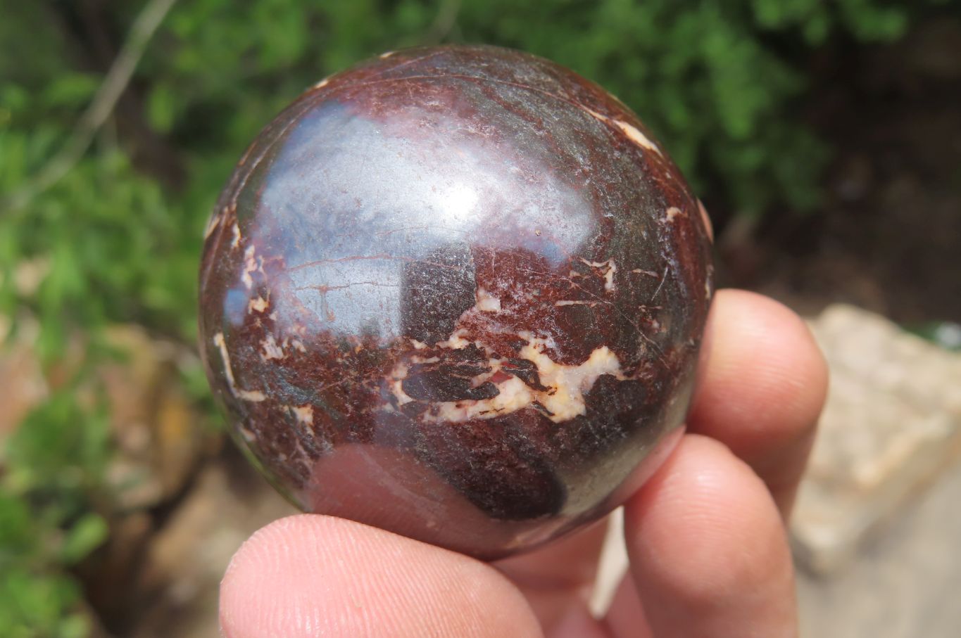 Polished Red Jasper Spheres x 12 From Northern Cape, South Africa - Toprock Gemstones and Minerals 
