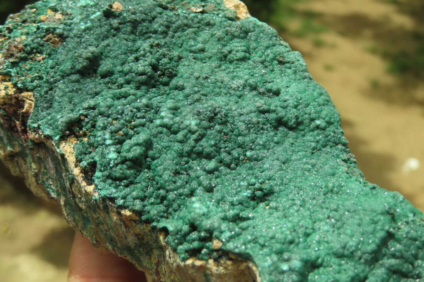 Natural Botryoidal Malachite Specimens x 3 From Tenke Fungurume, Congo - Toprock Gemstones and Minerals 