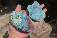 Natural Shattuckite with Chrysocolla & Malachite x 12 from Kaokoveld, Namibia - Toprock Gemstones and Minerals 