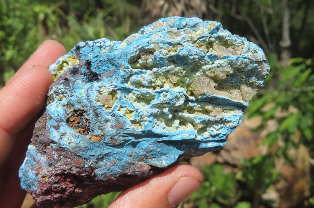 Natural Shattuckite with Chrysocolla & Malachite x 12 from Kaokoveld, Namibia - Toprock Gemstones and Minerals 