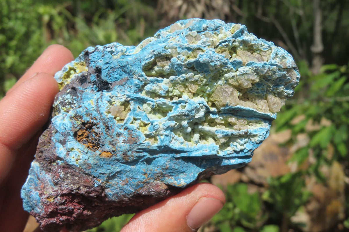 Natural Shattuckite with Chrysocolla & Malachite x 12 from Kaokoveld, Namibia - Toprock Gemstones and Minerals 