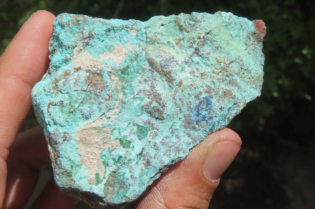 Natural Shattuckite with Chrysocolla & Malachite x 12 from Kaokoveld, Namibia - Toprock Gemstones and Minerals 