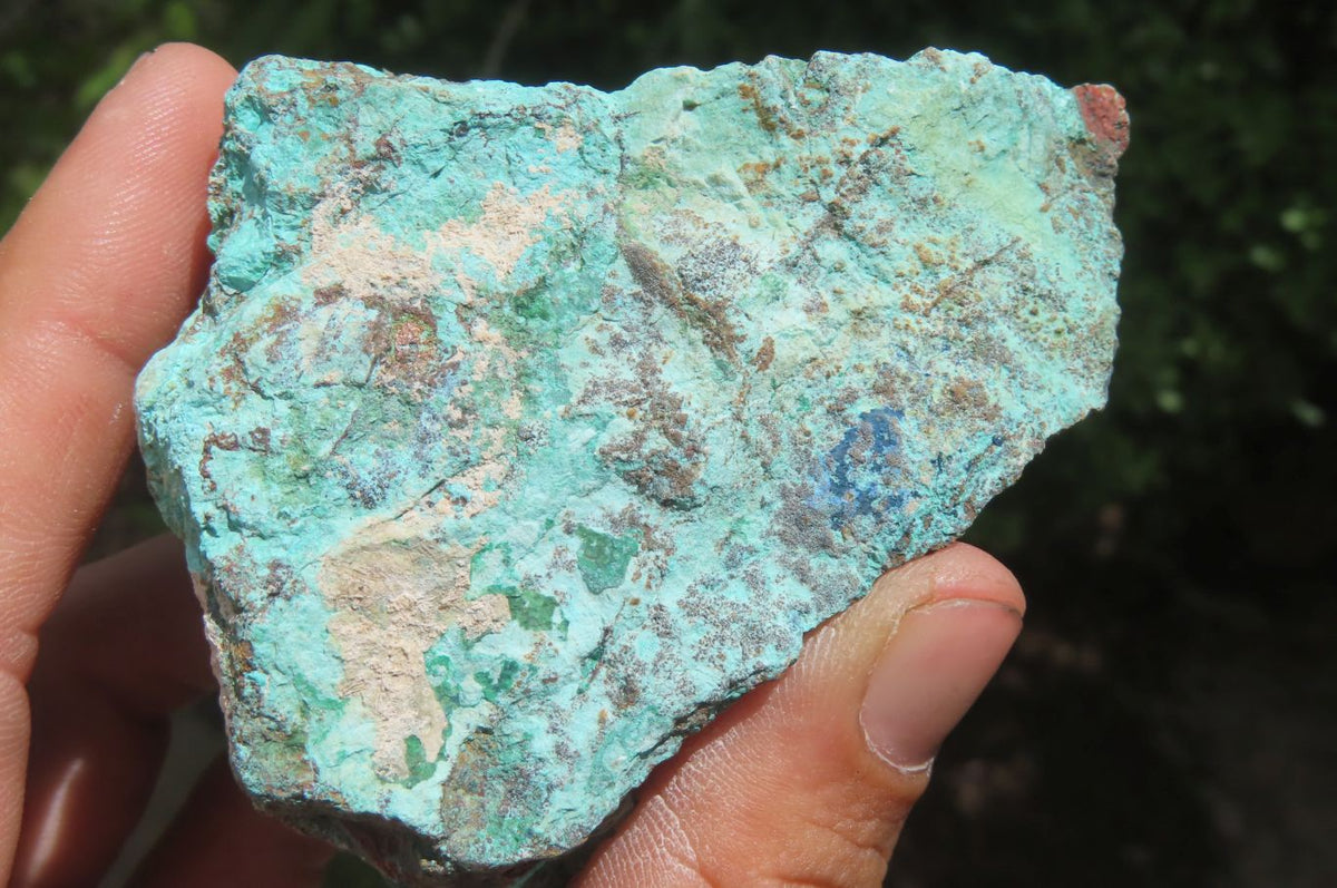Natural Shattuckite with Chrysocolla & Malachite x 12 from Kaokoveld, Namibia - Toprock Gemstones and Minerals 
