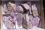 Natural Stichtite Cobbed Specimens x 12 From Barberton, South Africa - Toprock Gemstones and Minerals 