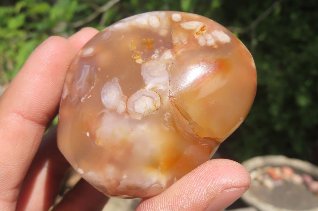 Polished Flower Agate Items x 6 From Madagascar - Toprock Gemstones and Minerals 