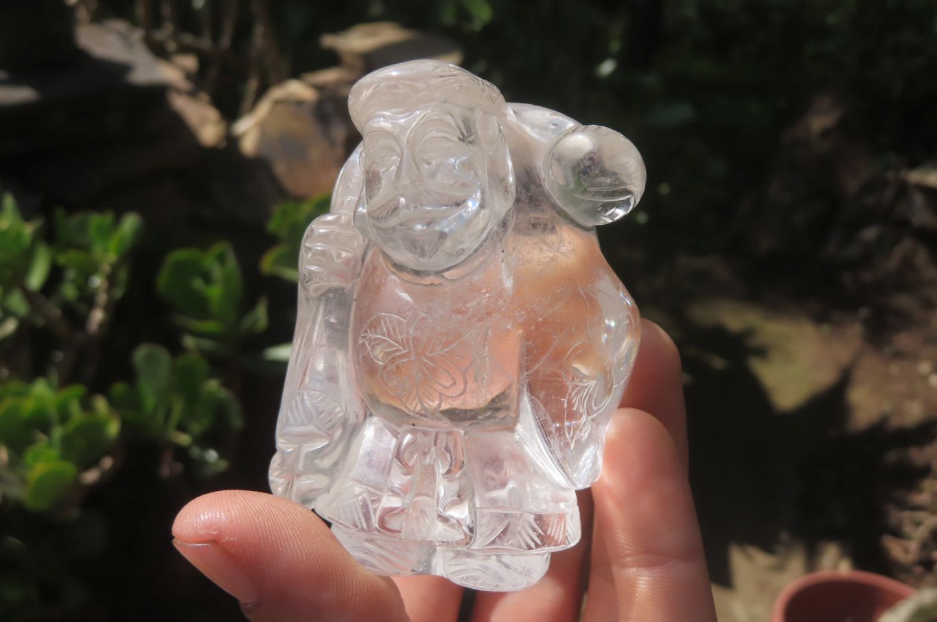 Polished Assortment Of Lucky God Carvings x 7 From China - Toprock Gemstones and Minerals 