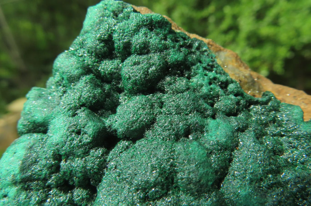 Natural Botryoidal Malachite Specimens x 3 From Tenke Fungurume, Congo - Toprock Gemstones and Minerals 