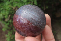 Polished Red Jasper With Hematite Spheres x 6 From Northern Cape, South Africa - Toprock Gemstones and Minerals 