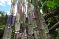Polished Watermelon Fluorite Beaded Necklace - Sold Per Item - From Namibia - Toprock Gemstones and Minerals 