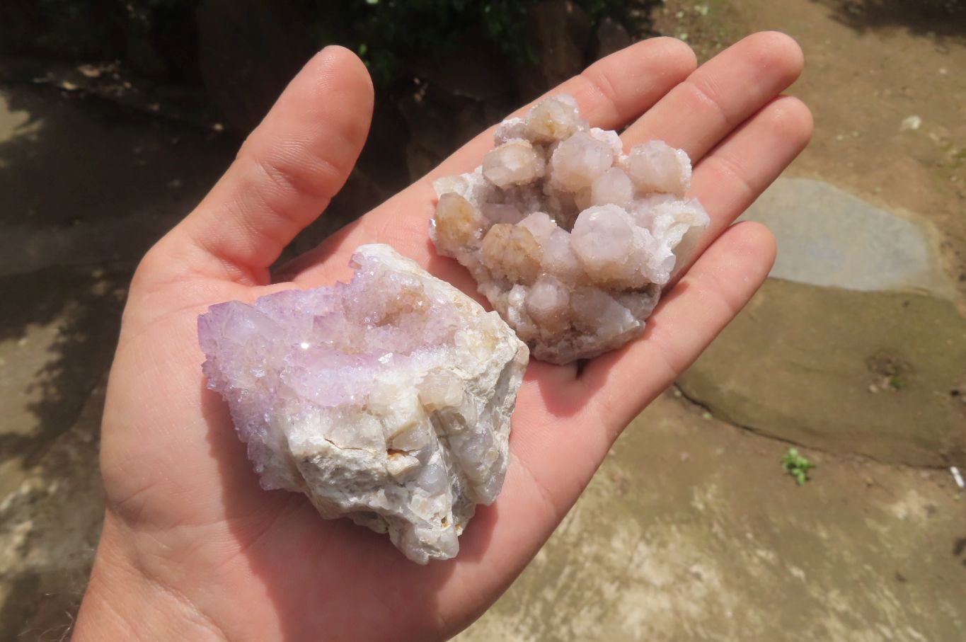 Natural Amethyst Spirit Quartz Clusters x 24 From Boekenhouthoek, South Africa - Toprock Gemstones and Minerals 