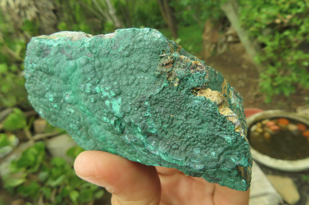 Natural Crystalline Malachite Specimens x 6 From Kasompe, Congo - Toprock Gemstones and Minerals 