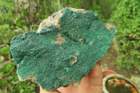 Natural Crystalline Malachite Specimens x 6 From Kasompe, Congo - Toprock Gemstones and Minerals 