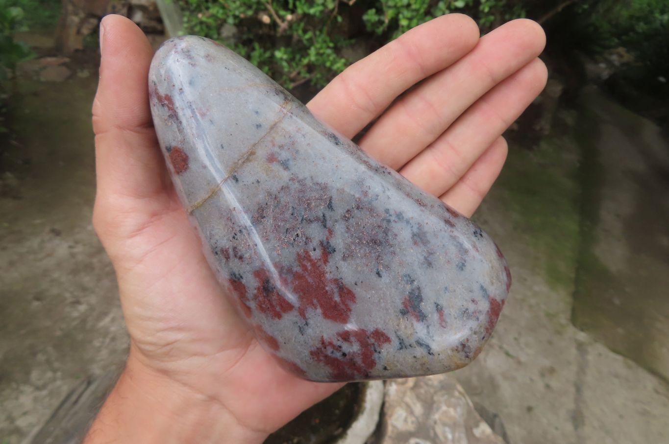 Polished Copper Sunstone Matrix Standing Free Forms x 2 From Madagascar - Toprock Gemstones and Minerals 