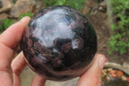 Polished Iolite Spheres x 2 From Madagascar - Toprock Gemstones and Minerals 