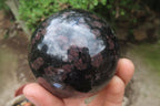 Polished Iolite Spheres x 2 From Madagascar - Toprock Gemstones and Minerals 