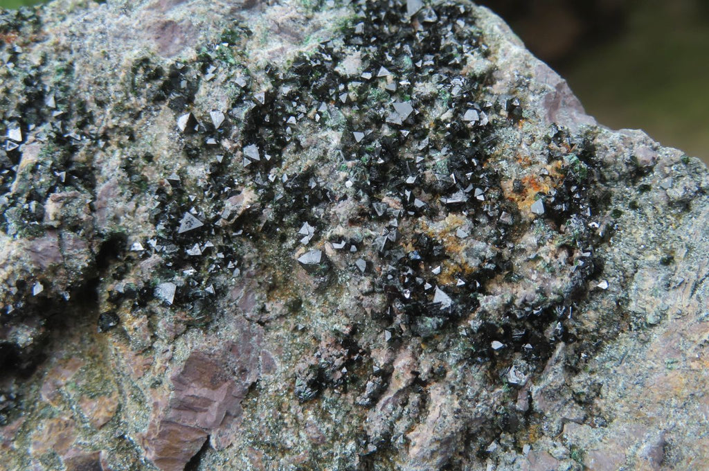 Natural Libethenite Crystals On Dolomite Matrix Specimens x 2 From Shituru, Congo - Toprock Gemstones and Minerals 