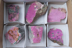 Natural Salrose Cobaltion Dolomite Specimens x 6 From Kakanda, Congo - Toprock Gemstones and Minerals 