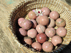 Polished Rhodonite Sphere-Balls - Sold Per Item - From Madagascar - Toprock Gemstones and Minerals 