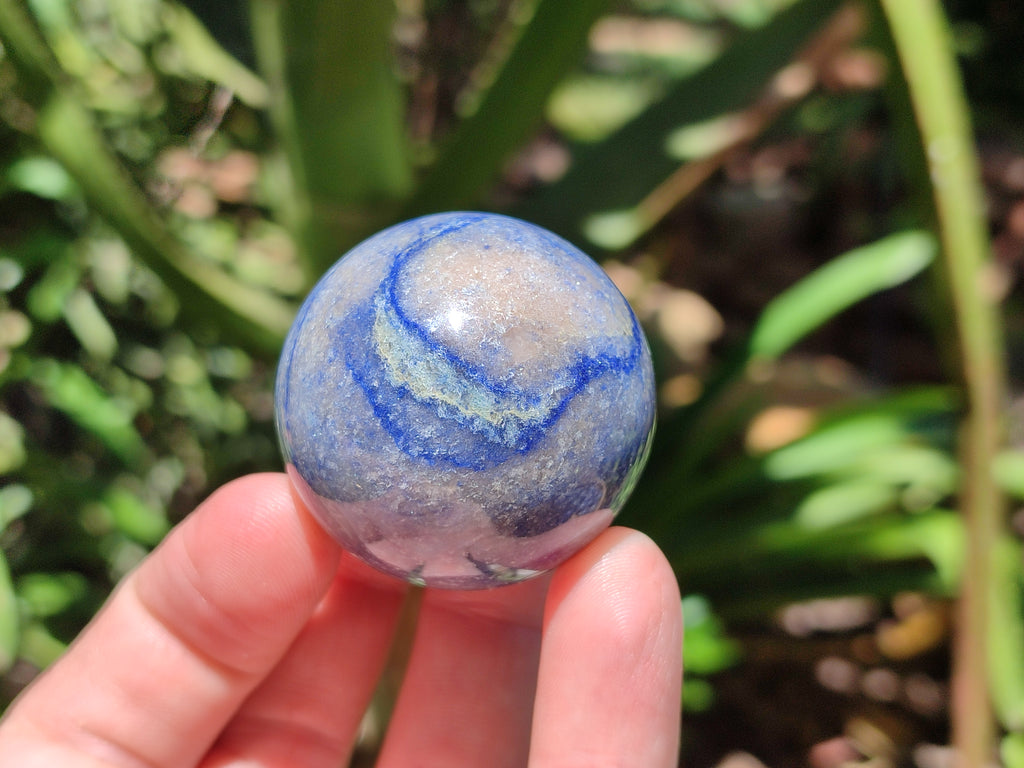 Polished Blue Marble Sphere-Balls - Sold Per Item - From China - Toprock Gemstones and Minerals 