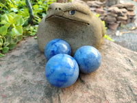 Polished Blue Marble Sphere-Balls - Sold Per Item - From China - Toprock Gemstones and Minerals 