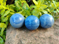 Polished Blue Marble Sphere-Balls - Sold Per Item - From China - Toprock Gemstones and Minerals 