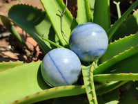 Polished Blue Marble Sphere-Balls - Sold Per Item - From China - Toprock Gemstones and Minerals 