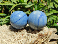 Polished Blue Marble Sphere-Balls - Sold Per Item - From China - Toprock Gemstones and Minerals 