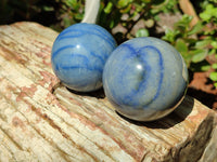Polished Blue Marble Sphere-Balls - Sold Per Item - From China - Toprock Gemstones and Minerals 