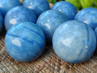 Polished Blue Marble Sphere-Balls - Sold Per Item - From China - Toprock Gemstones and Minerals 