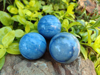 Polished Blue Marble Sphere-Balls - Sold Per Item - From China - Toprock Gemstones and Minerals 