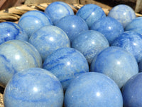 Polished Blue Marble Sphere-Balls - Sold Per Item - From China - Toprock Gemstones and Minerals 