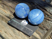 Polished Blue Marble Sphere-Balls - Sold Per Item - From China - Toprock Gemstones and Minerals 