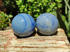 Polished Blue Marble Sphere-Balls - Sold Per Item - From China - Toprock Gemstones and Minerals 