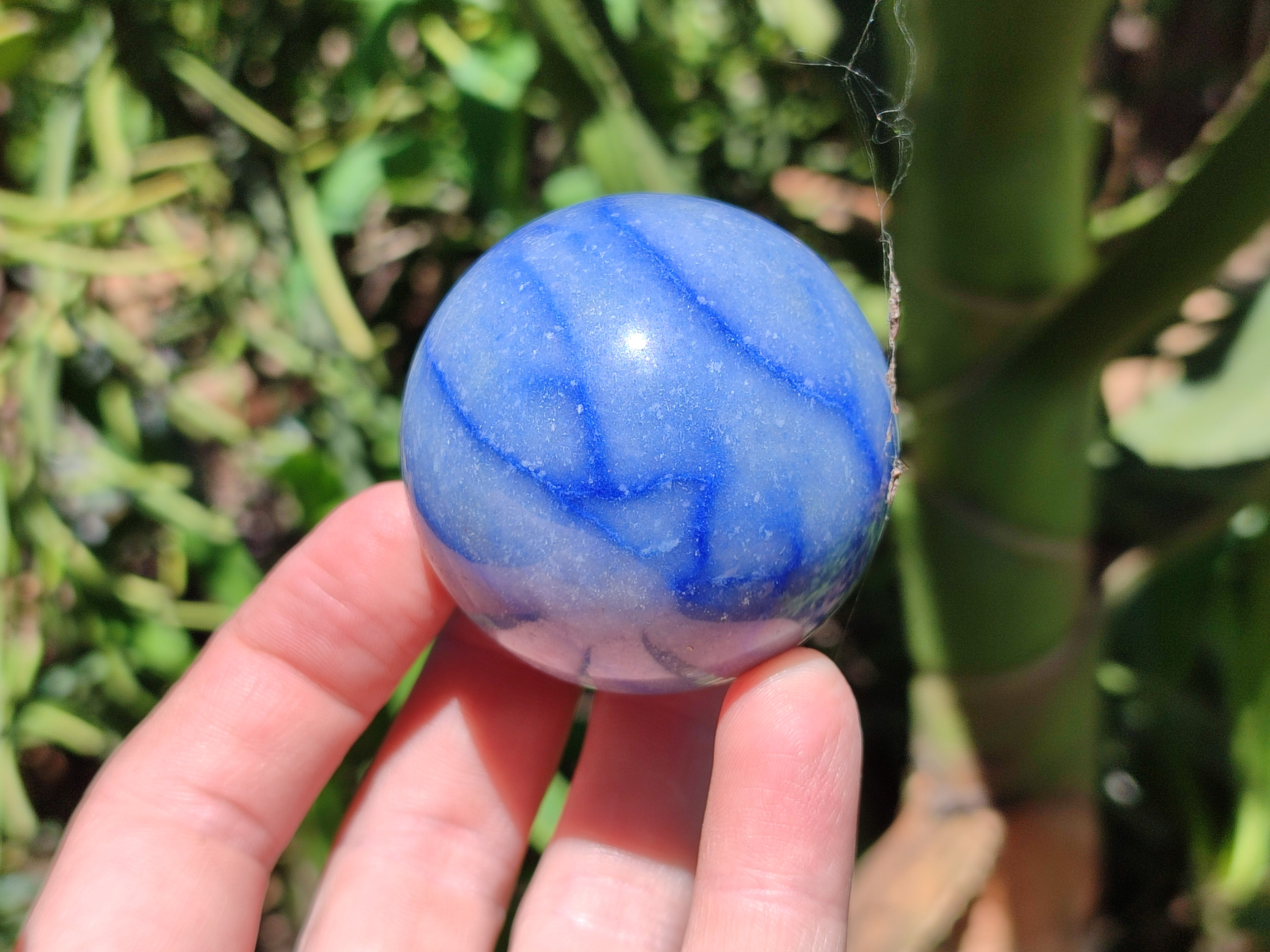 Polished Blue Marble Sphere-Balls - Sold Per Item - From China - Toprock Gemstones and Minerals 