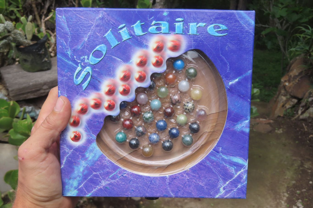 Polished Gemstone Solitaire set - sold per item - From Namibia - Toprock Gemstones and Minerals 