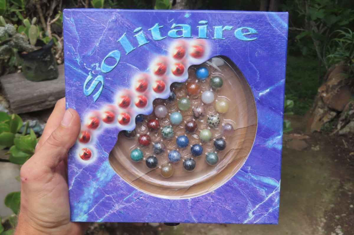 Polished Gemstone Solitaire set - sold per item - From Namibia - Toprock Gemstones and Minerals 