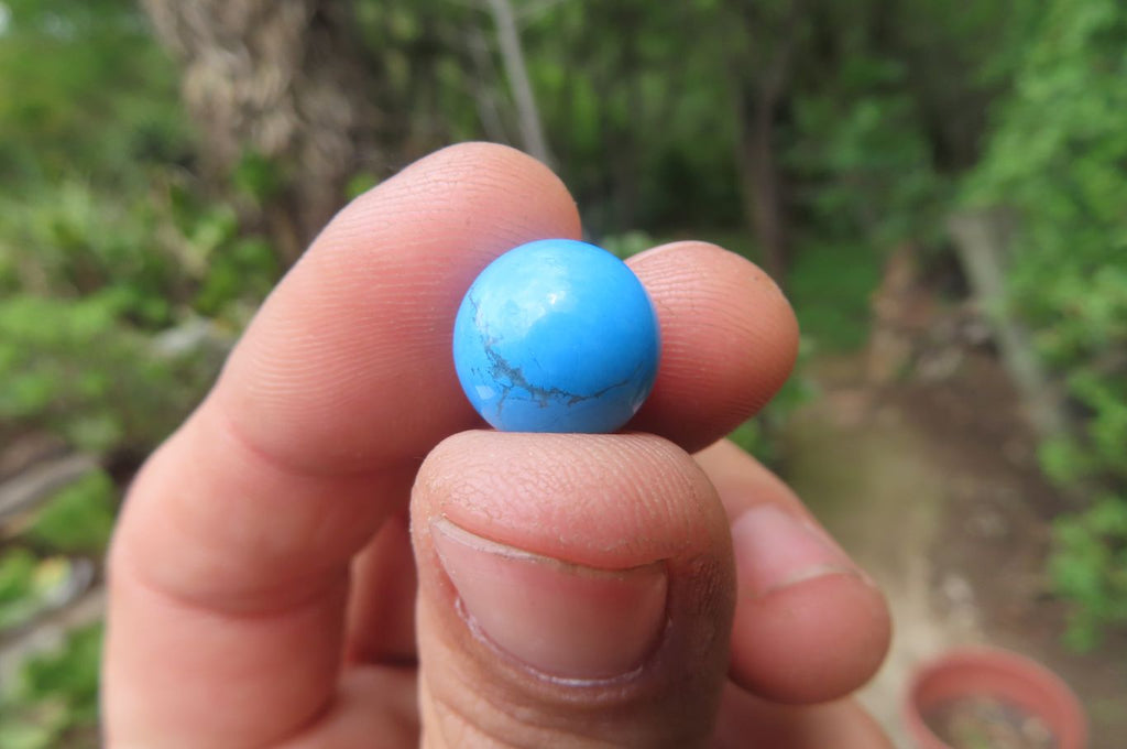 Polished Gemstone Solitaire set - sold per item - From Namibia - Toprock Gemstones and Minerals 