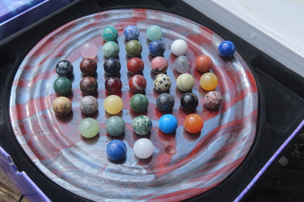 Polished Tiger Iron Jasper Gemstone Solitaire set - sold per item - From Southern Africa - Toprock Gemstones and Minerals 