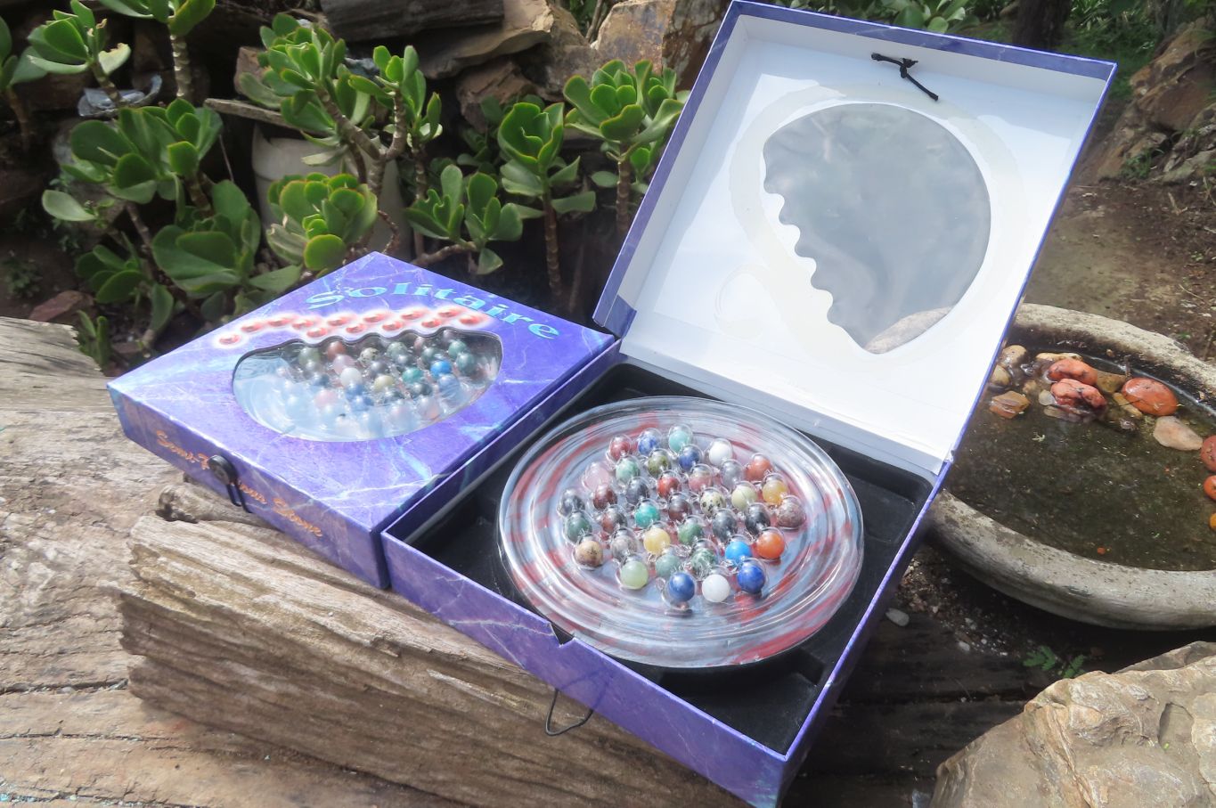 Polished Tiger Iron Jasper Gemstone Solitaire set - sold per item - From Southern Africa - Toprock Gemstones and Minerals 