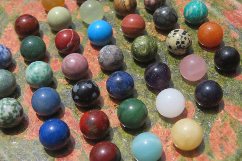 Polished Unakite Gemstone Solitaire set - sold per item - From Southern Africa - Toprock Gemstones and Minerals 