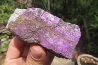 Natural Metallic Purpurite Cobbed Specimens x 6 From Erongo, Namibia - Toprock Gemstones and Minerals 