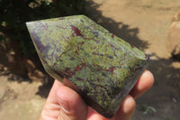 Polished Dragons Blood Stone Points x 6 From Tshipise, South Africa - Toprock Gemstones and Minerals 